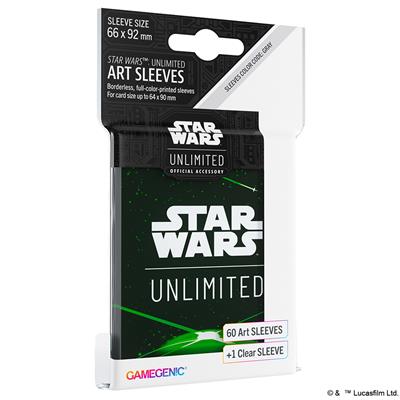 The Star Wars ™: Unlimited Art Sleeves Black Green | Odin's Place