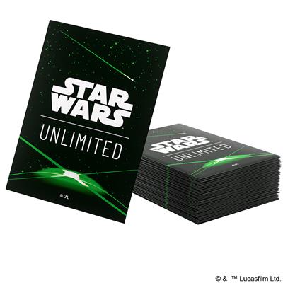 The Star Wars ™: Unlimited Art Sleeves Black Green | Odin's Place