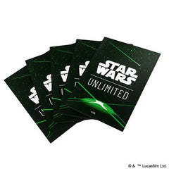 The Star Wars ™: Unlimited Art Sleeves Black Green | Odin's Place