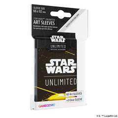 The Star Wars ™: Unlimited Art Sleeves Black Yellow | Odin's Place
