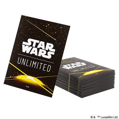 The Star Wars ™: Unlimited Art Sleeves Black Yellow | Odin's Place