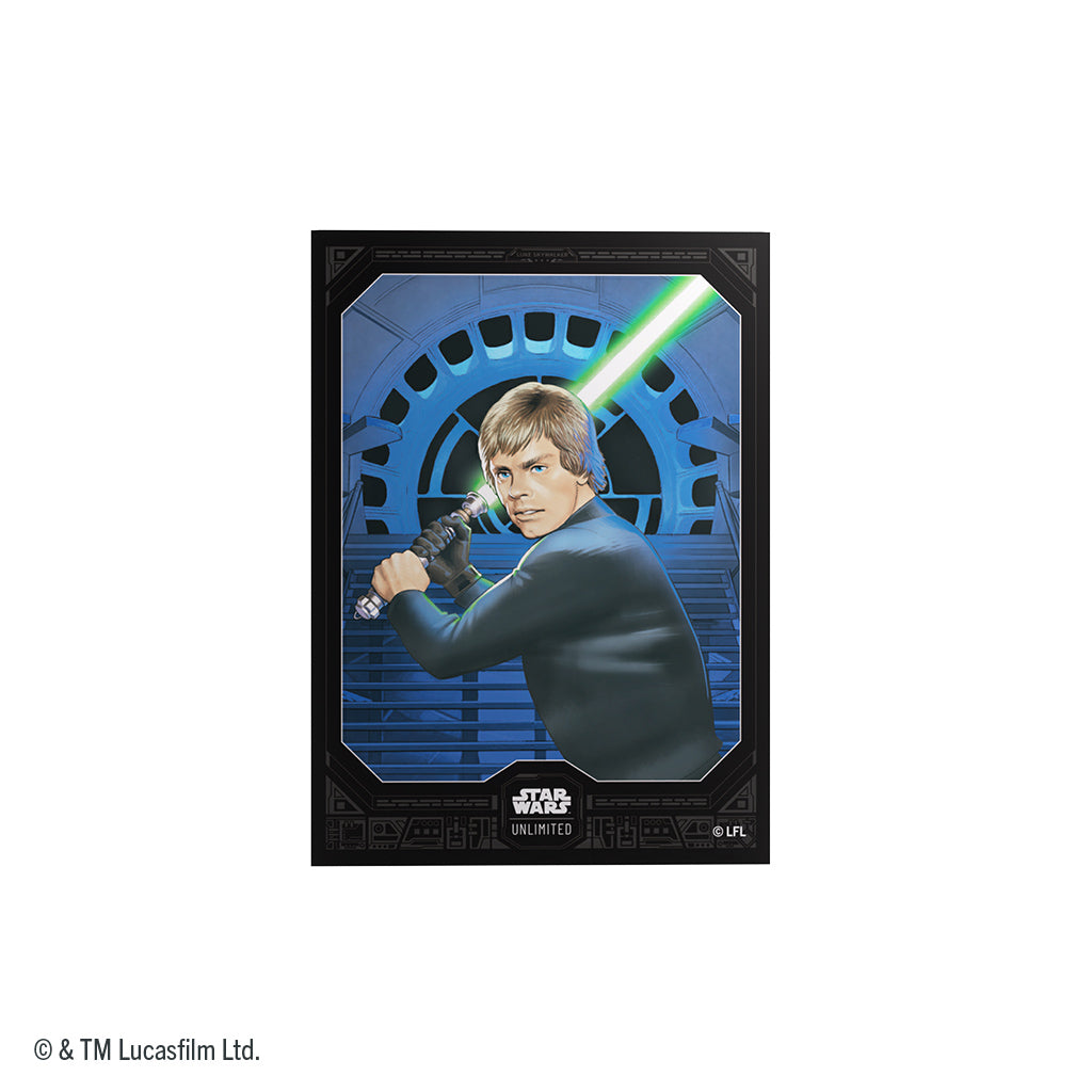 Star Wars: Unlimited Premium Art Sleeves - Jedi Luke Skywalker | Odin's Place