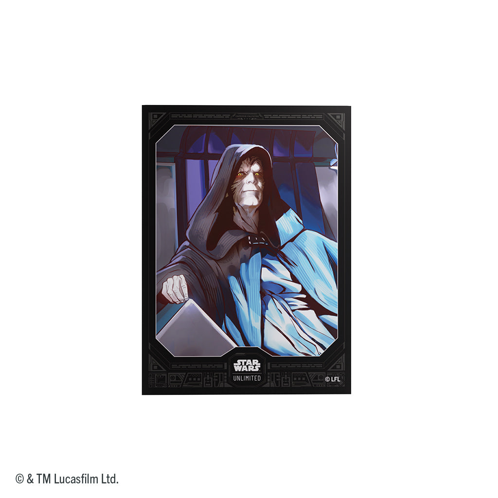 Star Wars: Unlimited Premium Art Sleeves - Emperor Palpatine | Odin's Place