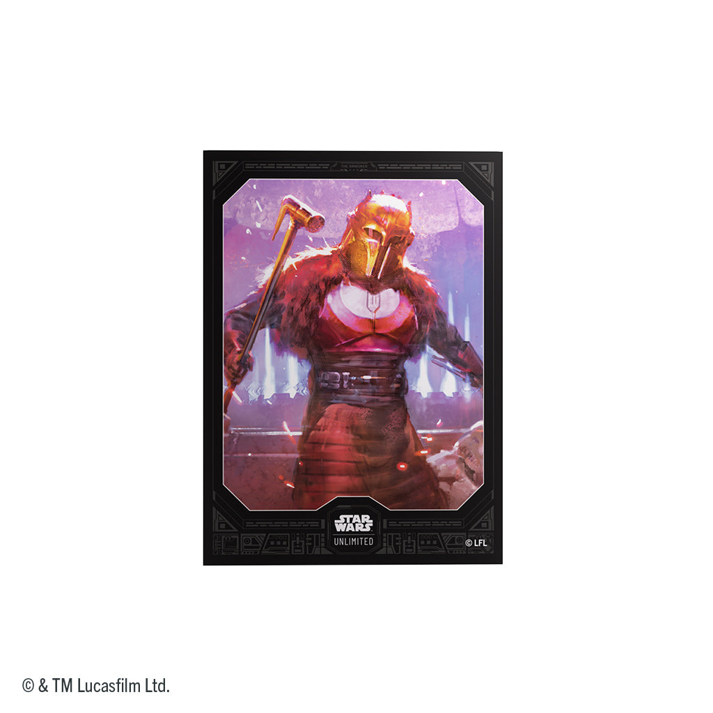 Star Wars: Unlimited Premium Art Sleeves - The Armorer | Odin's Place