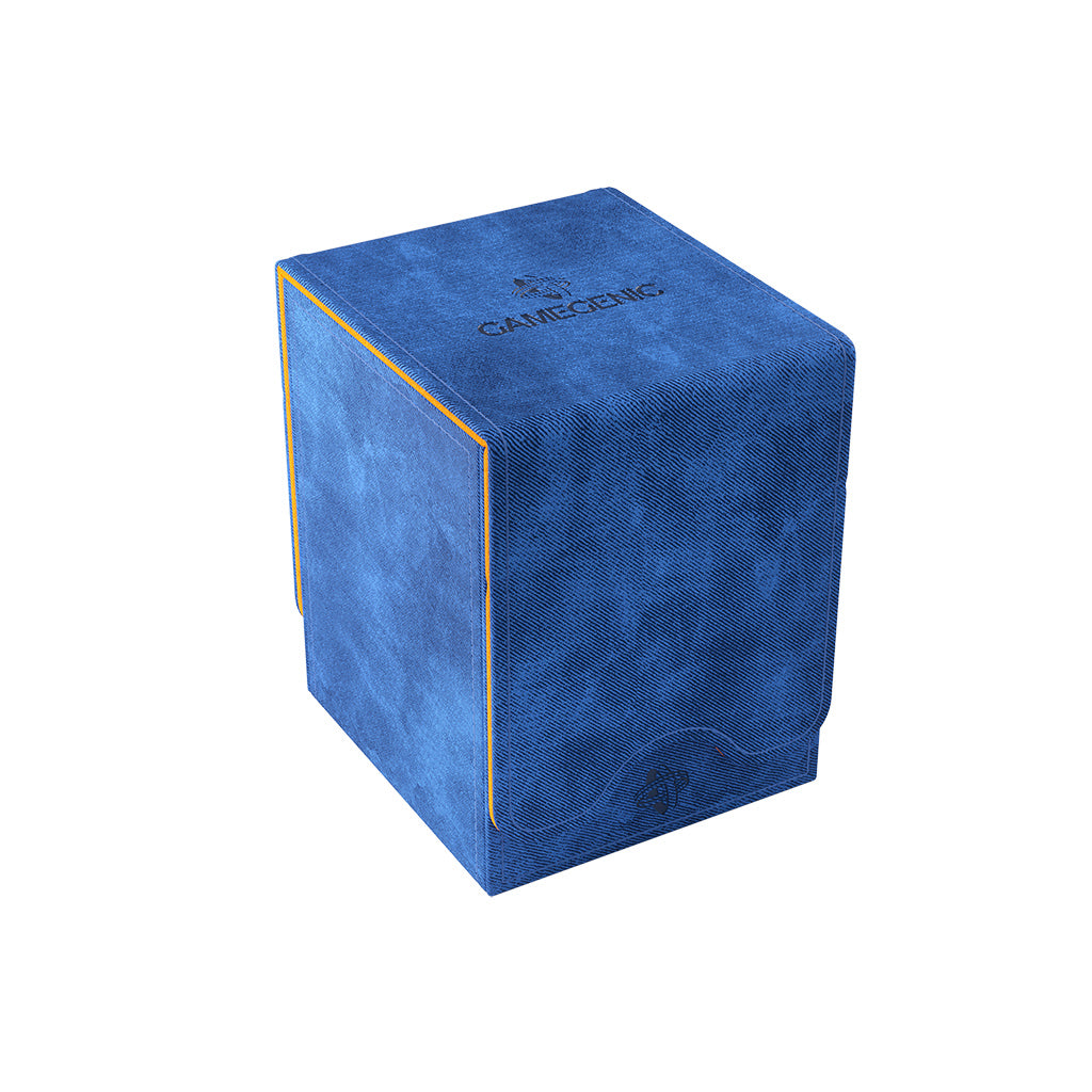 Gamegenic Squire 100+ XL Deck Box Blue/Orange Exclusive | Odin's Place