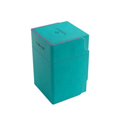 Gamegenic Watchtower 100+ Card Convertible Deck Box: Teal/Pink | Odin's Place
