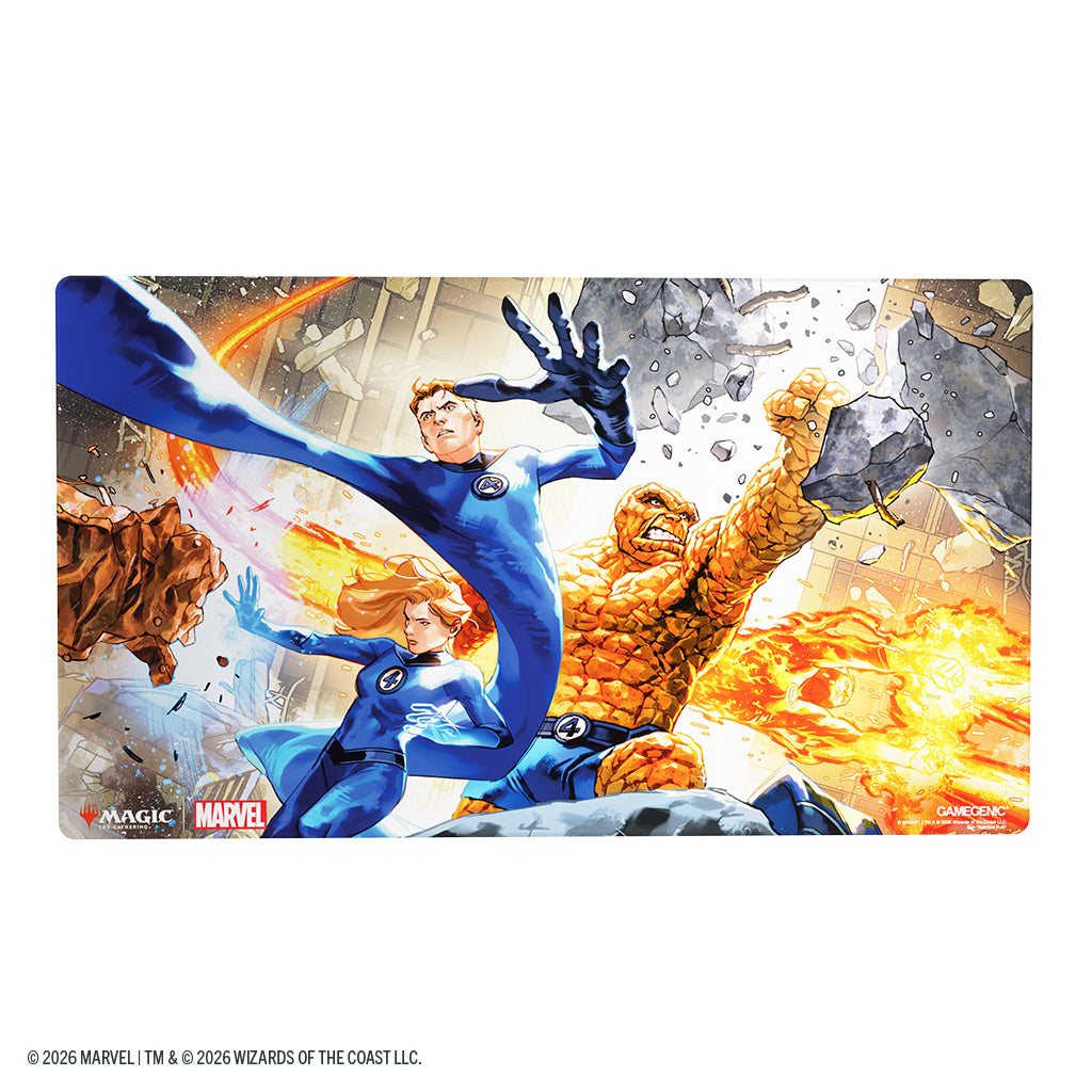 Gamegenic Marvel Super Heroes Prime Playmat - Fantastic Four | Odin's Place