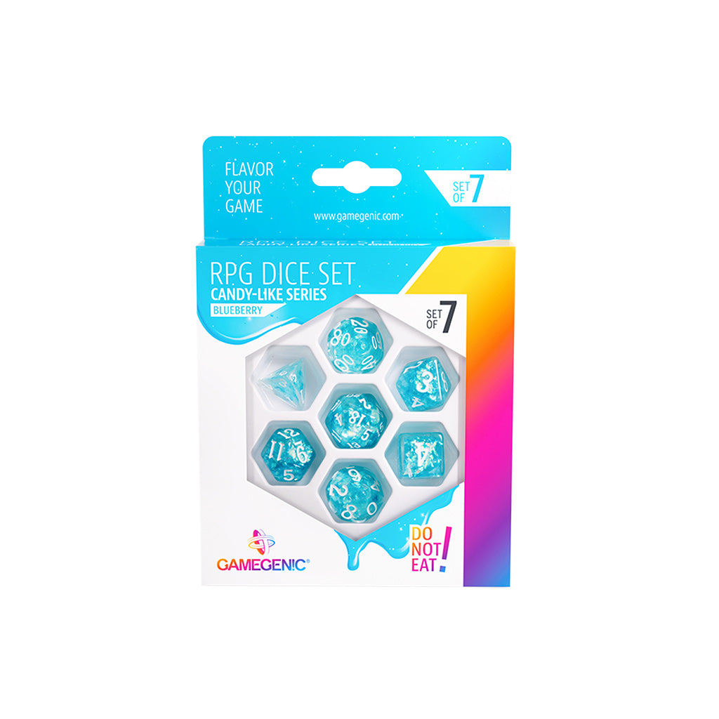 Candy-like Series - Blueberry - RPG Dice Set (7pcs) | Odin's Place