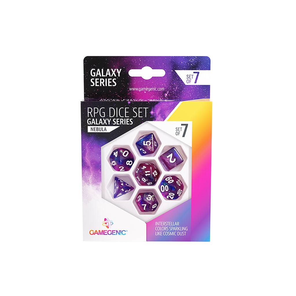 Galaxy Series - Nebula - RPG Dice Set (7pcs) | Odin's Place