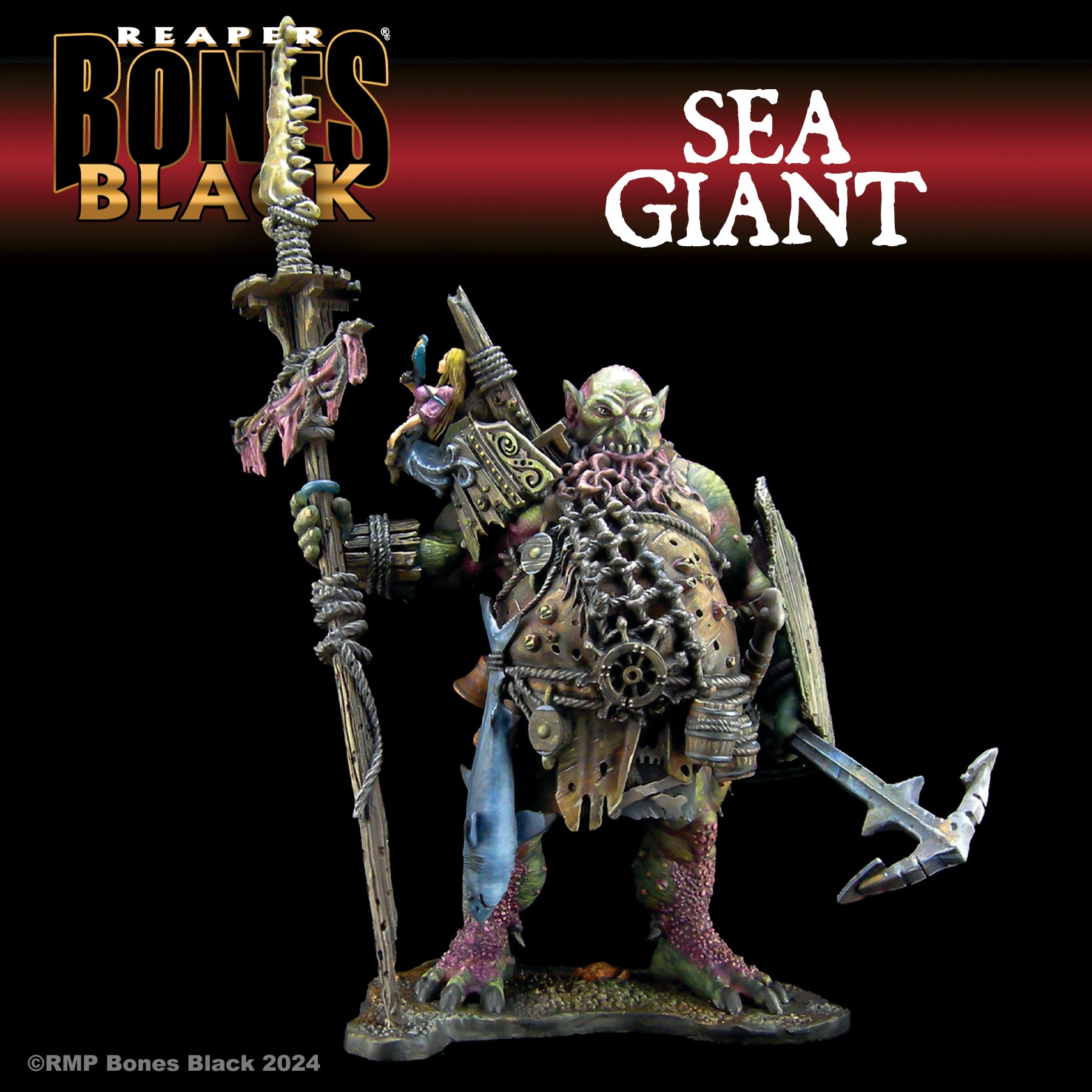 Reaper Bones Black: Sea Giant Deluxe Boxed Set | Odin's Place