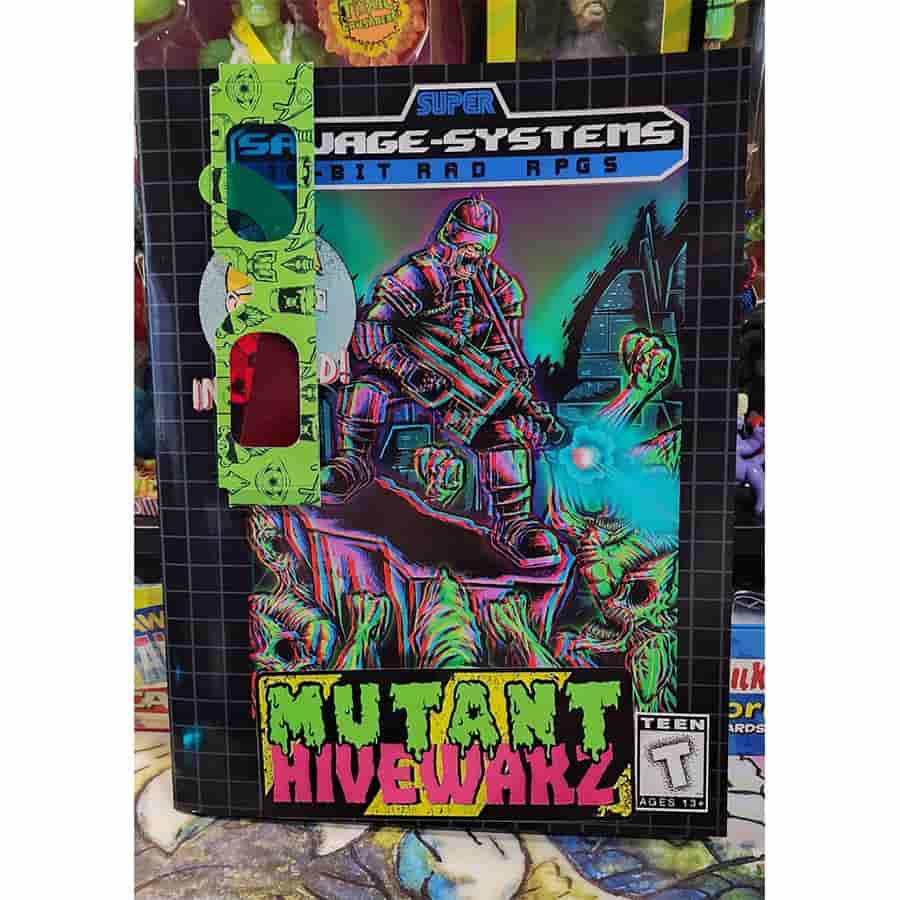 NEON LORDS OF THE TOXIC WASTELAND: MUTANT HIVE WARZ: THE 3D EXPERIENCE | Odin's Place