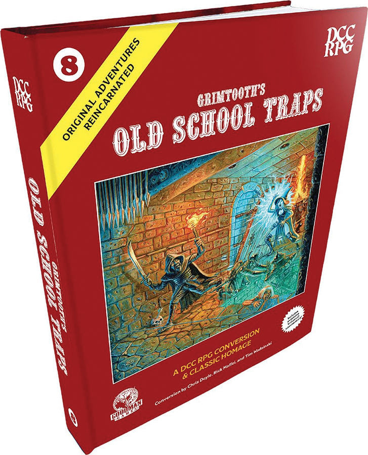 Dungeon Crawl Classics RPG: Original Adventures Reincarnated #8 Grimtooth's Old School Traps | Odin's Place