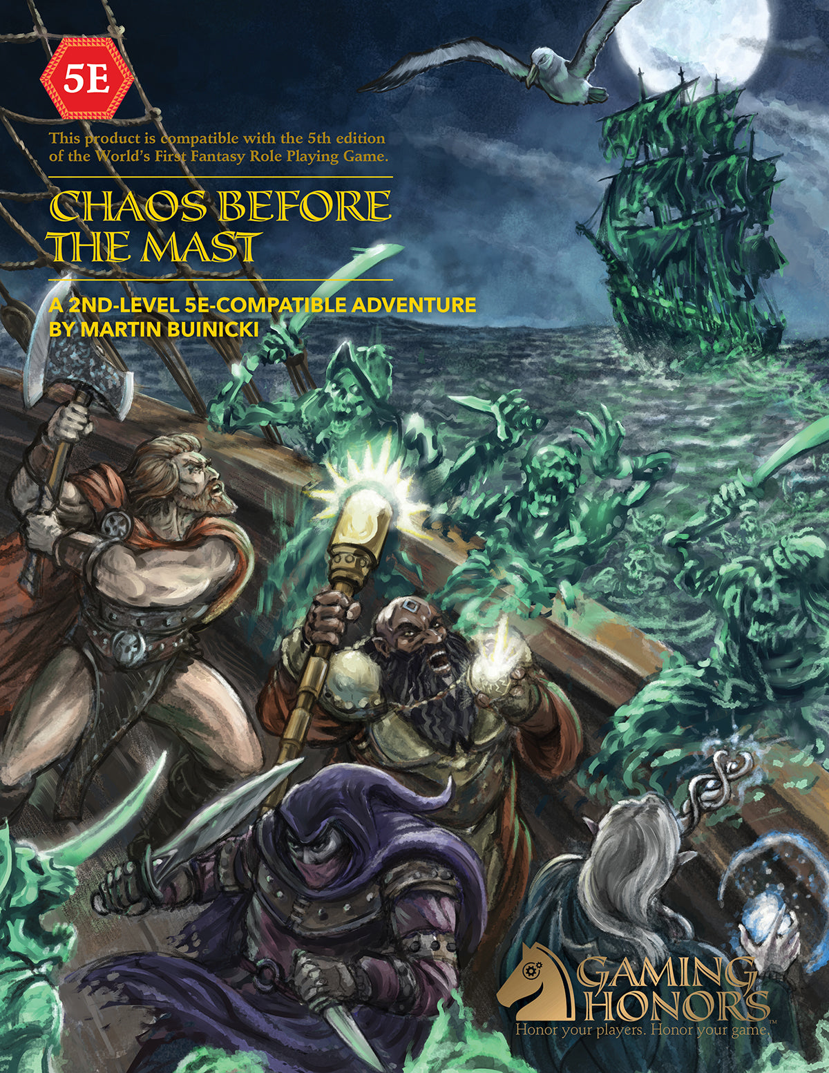 Gaming Honors RPG: Chaos Before the Mast (5E) | Odin's Place