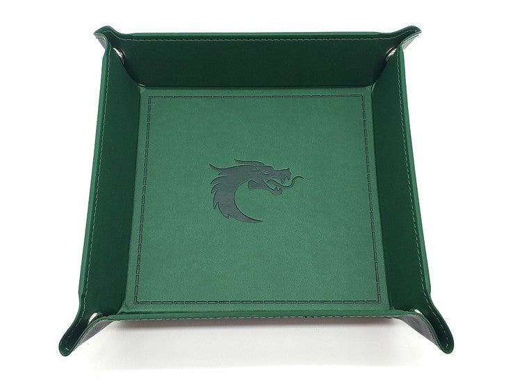 Old School Dice: Square Rolling Tray - Assorted Colors | Odin's Place
