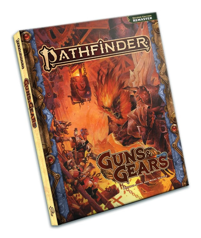 Pathfinder 2E: Guns & Gears Hardcover (Remastered) (P2) | Odin's Place