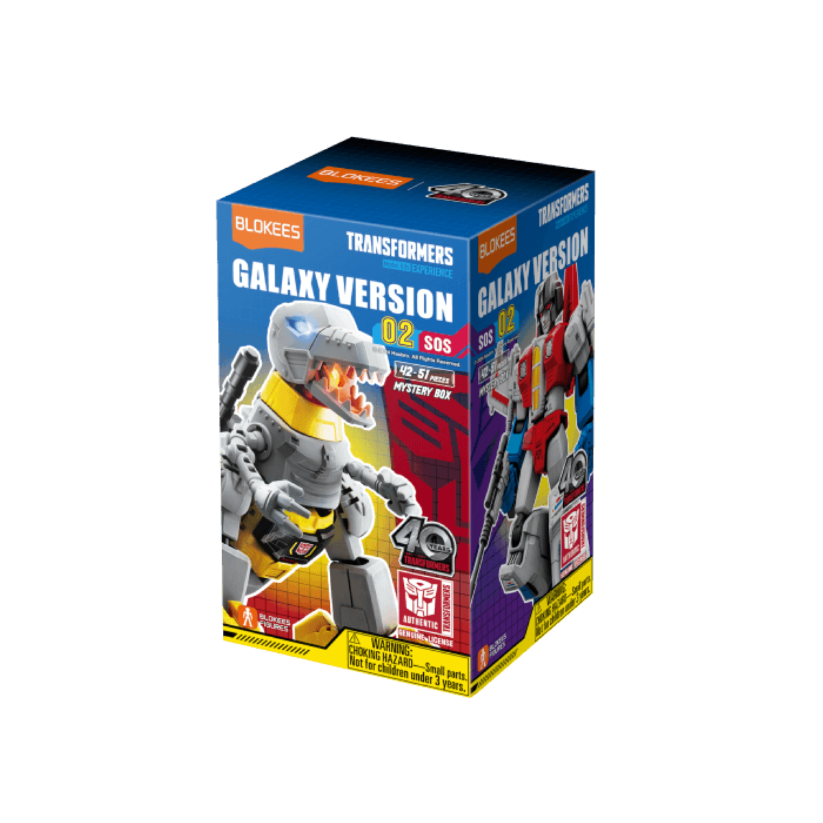 Blokees: Transformers - Galaxy Version 02: S.O.S. Blind Box | Odin's Place