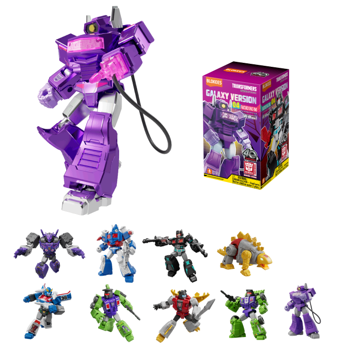 Blokees: Transformers - Galaxy Version 04: Fractured Space-Time Blind Box | Odin's Place