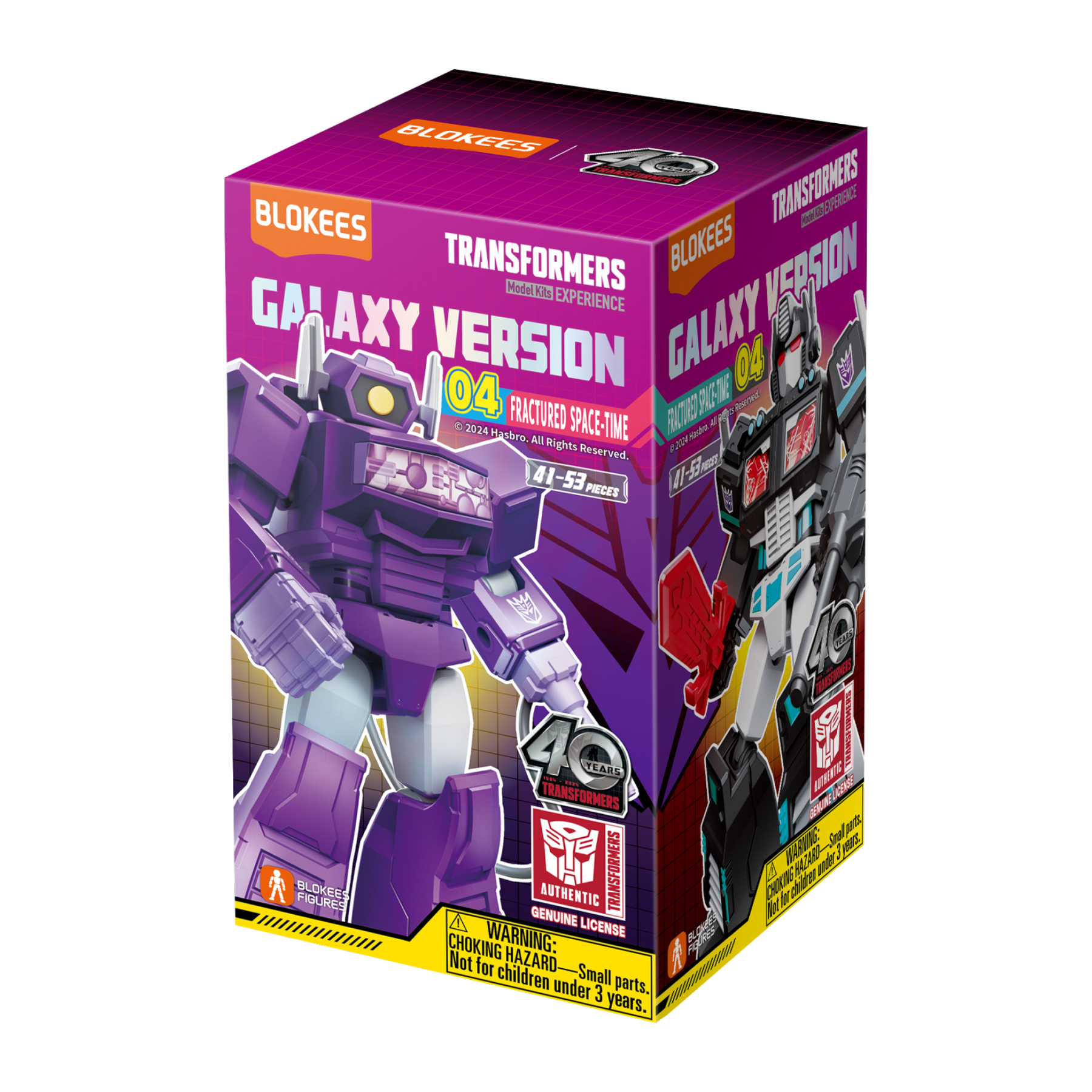 Blokees: Transformers - Galaxy Version 04: Fractured Space-Time Blind Box | Odin's Place