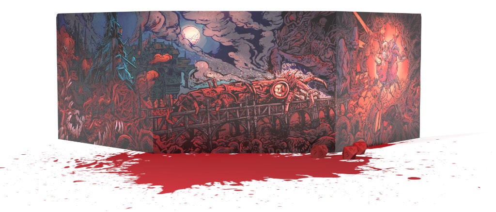 Heart RPG: The City Beneath -  GM Screen | Odin's Place