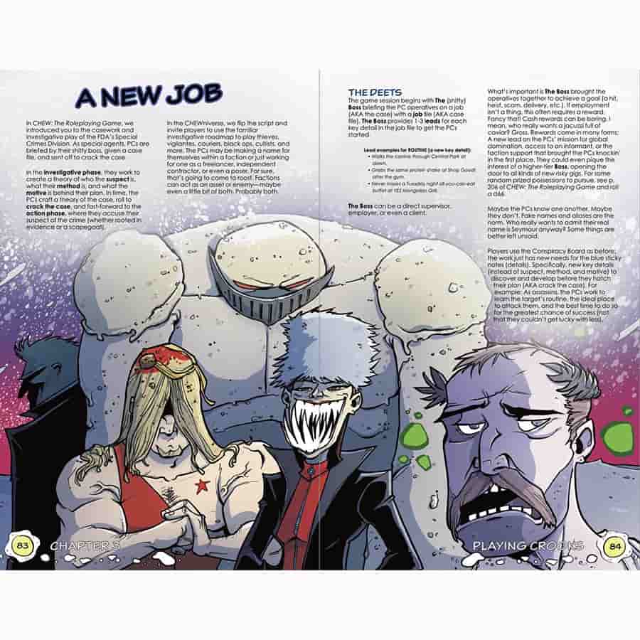 Chew: The Role Playing Game: The Chewniverse | Odin's Place