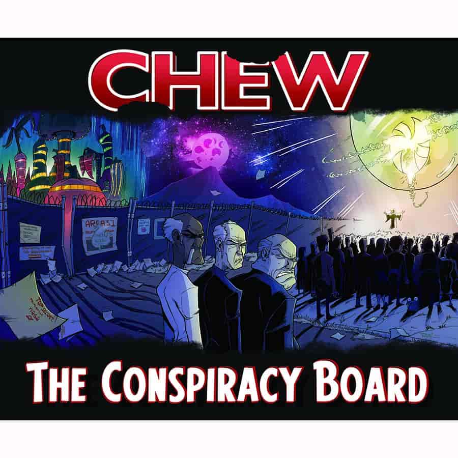 Chew: The Role Playing Game: The Conspiracy Board | Odin's Place