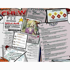 Chew: The Role Playing Game: Character Menus | Odin's Place