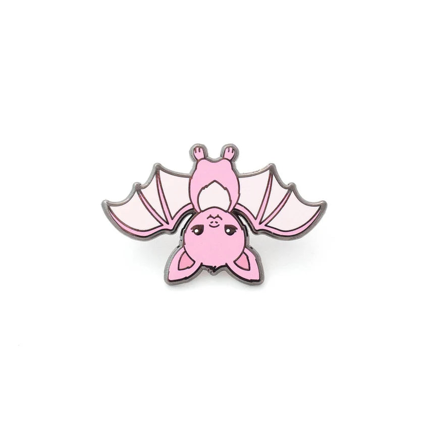 Pink Bat Enamel Pin | Odin's Place