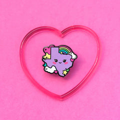 Texas Cutie Enamel Pin | Odin's Place
