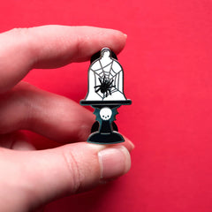 Spider Cloche Enamel Pin | Odin's Place