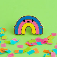 Rainbow Enamel Pin | Odin's Place