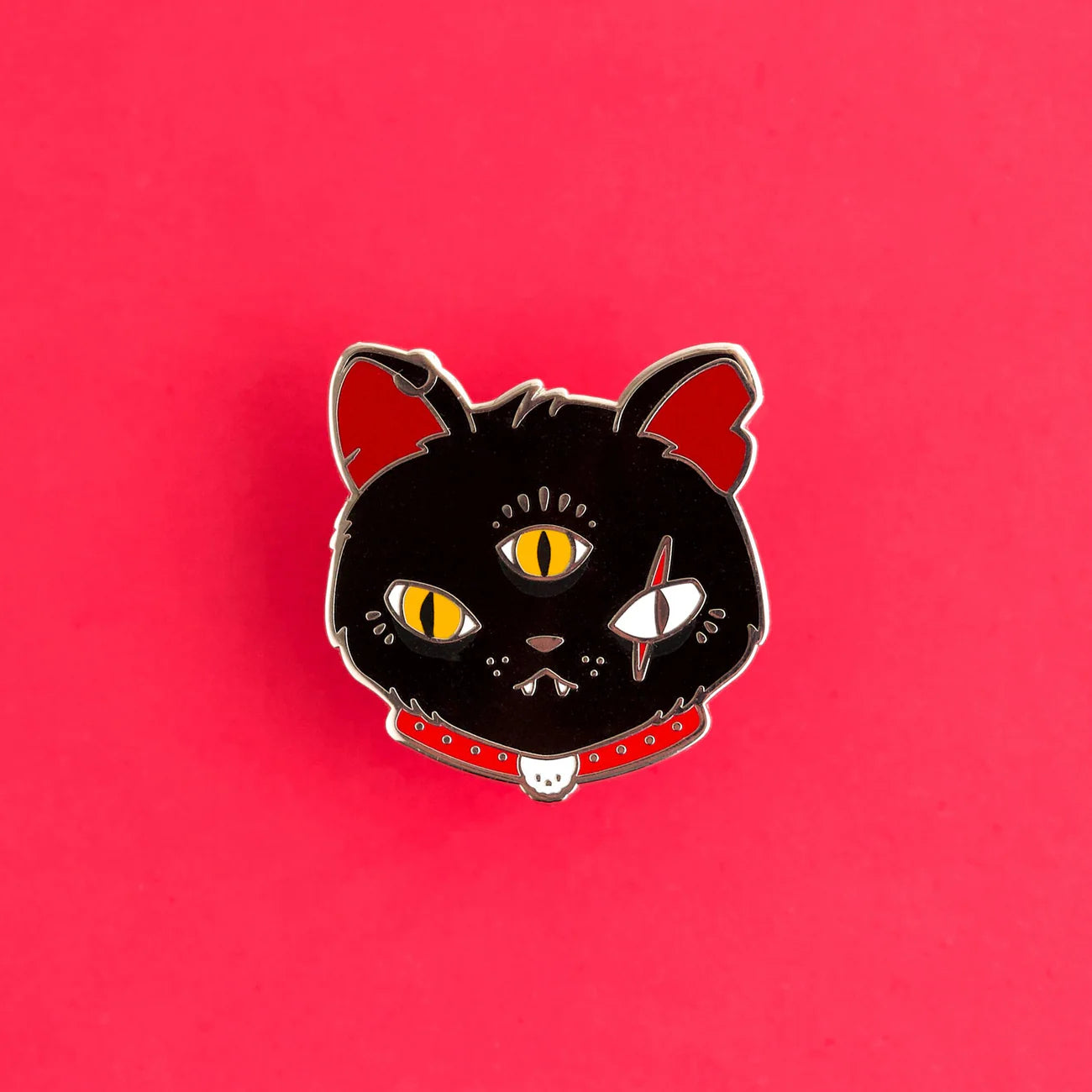 Gritty Kitty Enamel Pin | Odin's Place