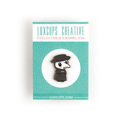 Plague Doctor Enamel Pin | Odin's Place