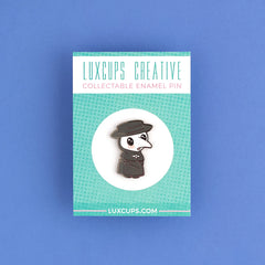 Plague Doctor Enamel Pin | Odin's Place