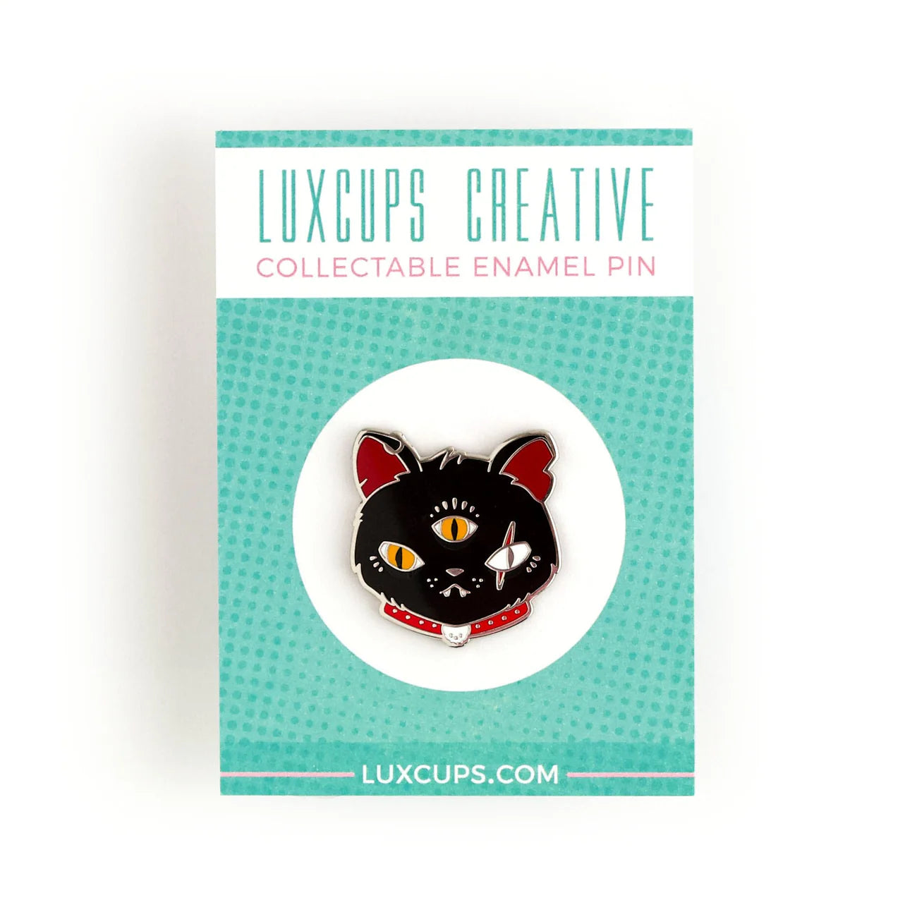 Gritty Kitty Enamel Pin | Odin's Place