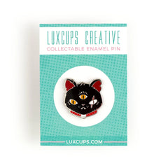 Gritty Kitty Enamel Pin | Odin's Place