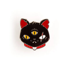 Gritty Kitty Enamel Pin | Odin's Place