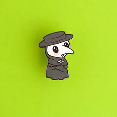 Plague Doctor Enamel Pin | Odin's Place