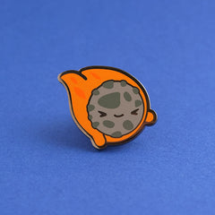 Meteor Mike Enamel Pin | Odin's Place