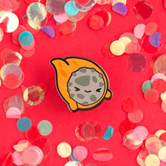 Meteor Mike Enamel Pin | Odin's Place