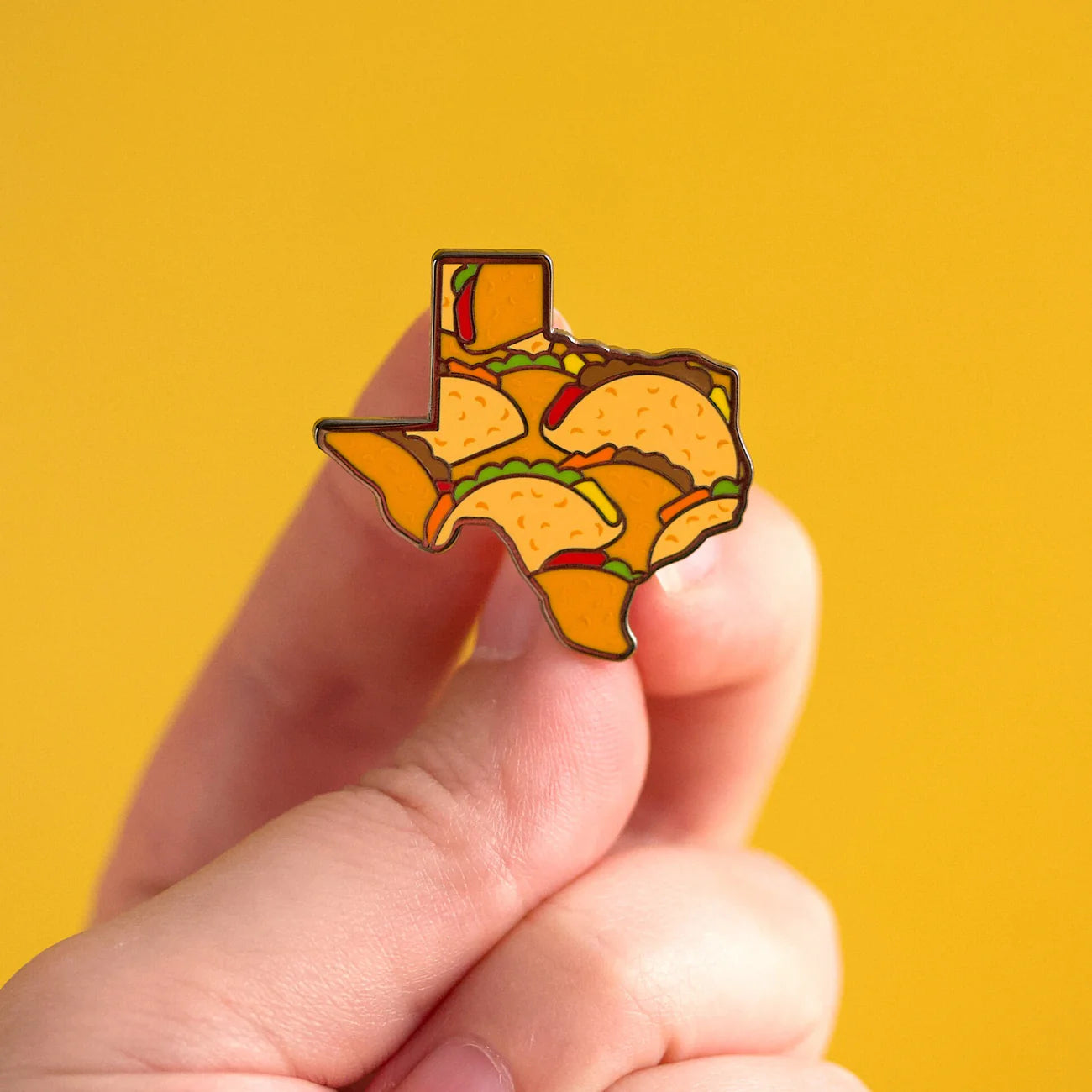 Texas Tacos Enamel Pin | Odin's Place