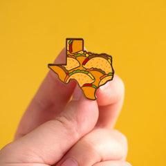 Texas Tacos Enamel Pin | Odin's Place