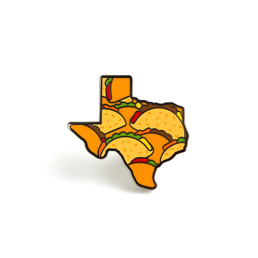 Texas Tacos Enamel Pin | Odin's Place