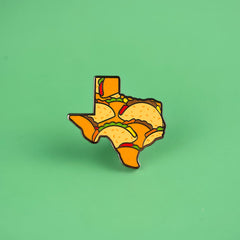 Texas Tacos Enamel Pin | Odin's Place