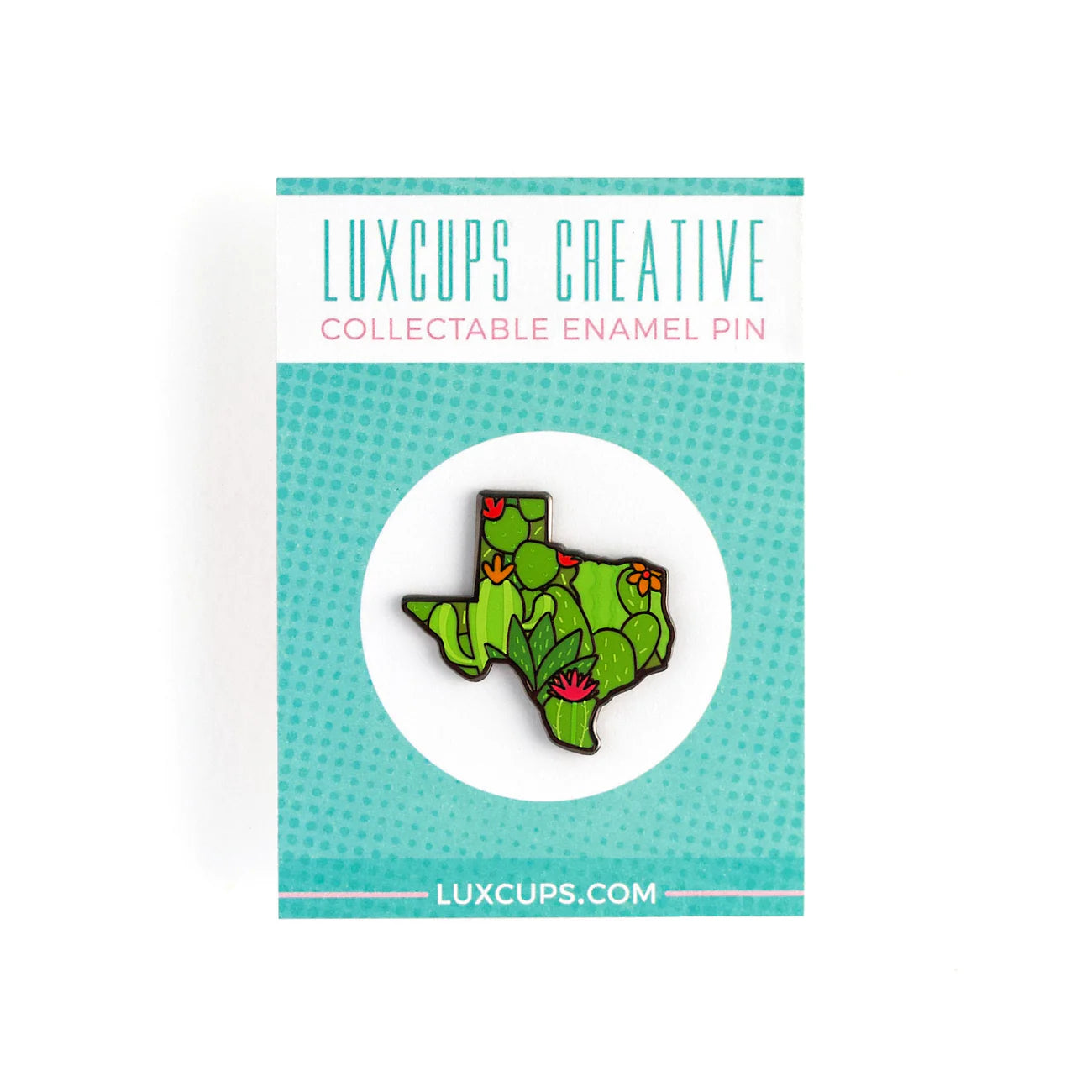 Texas Cacti Enamel Pin | Odin's Place