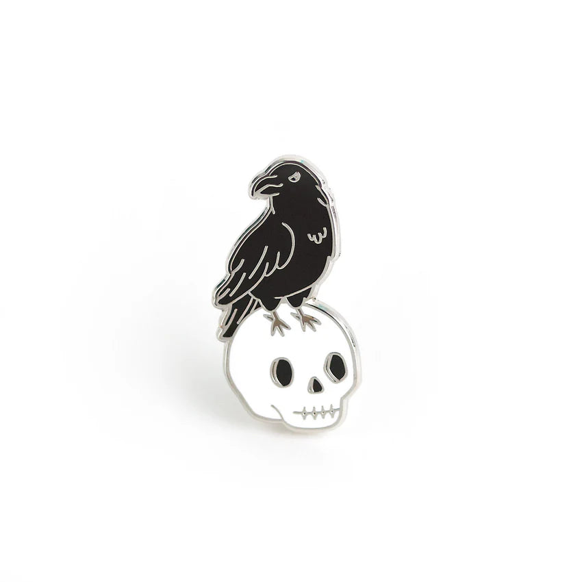 The Raven Enamel Pin | Odin's Place