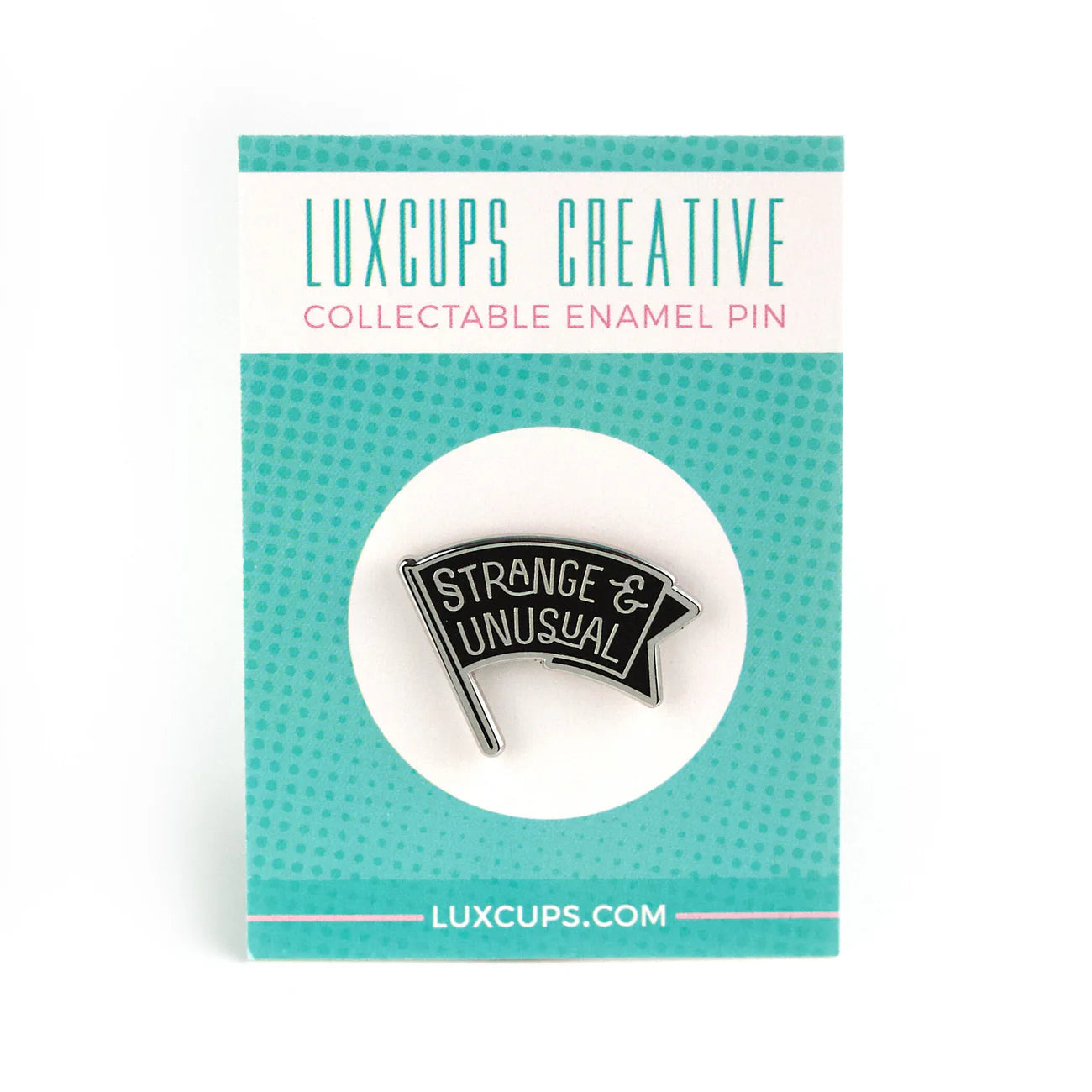 Strange & Unusual Enamel Pin | Odin's Place