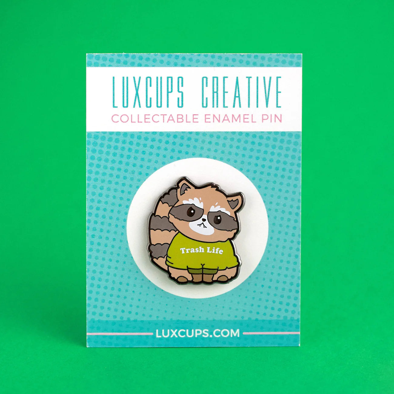 Raccoon Enamel Pin | Odin's Place