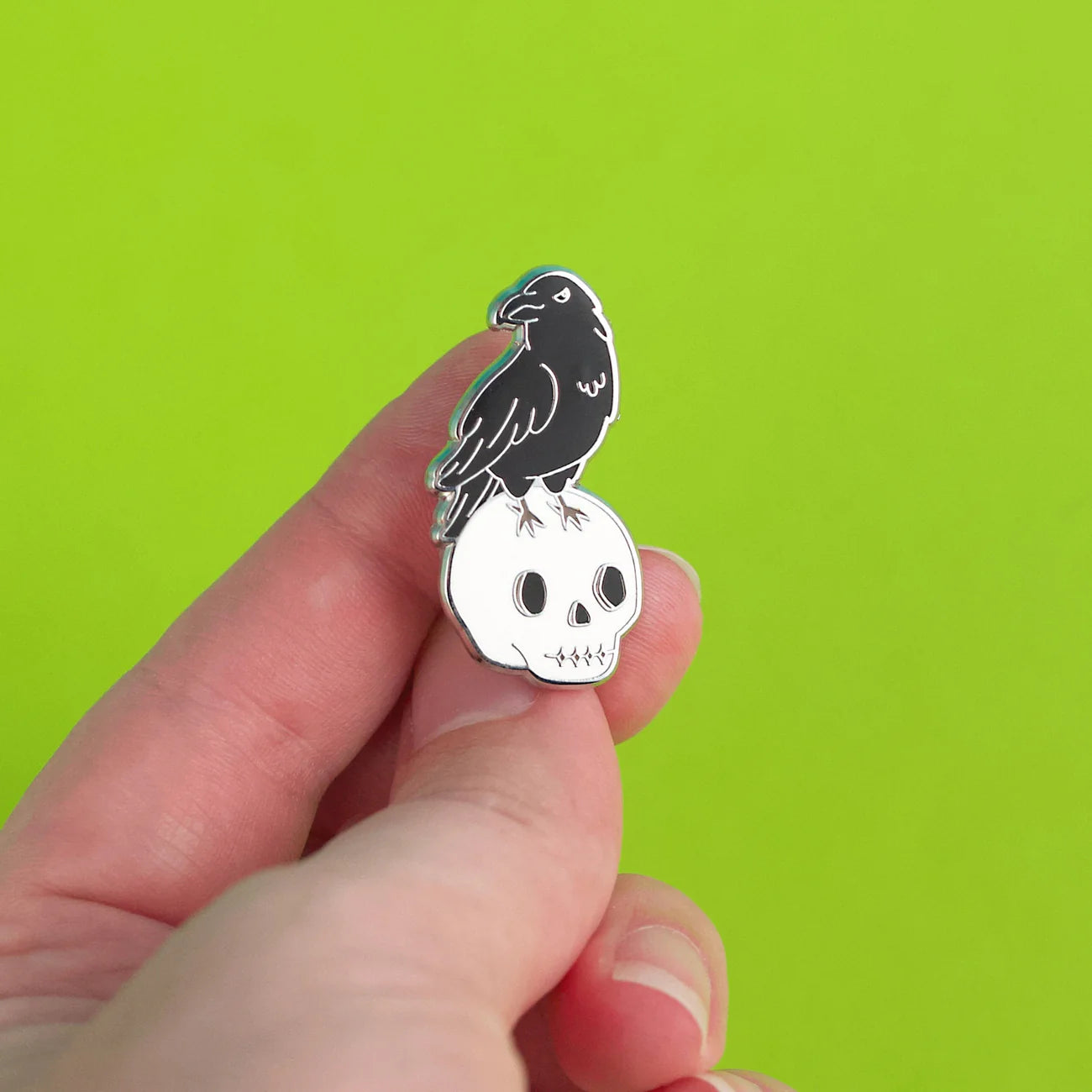 The Raven Enamel Pin | Odin's Place
