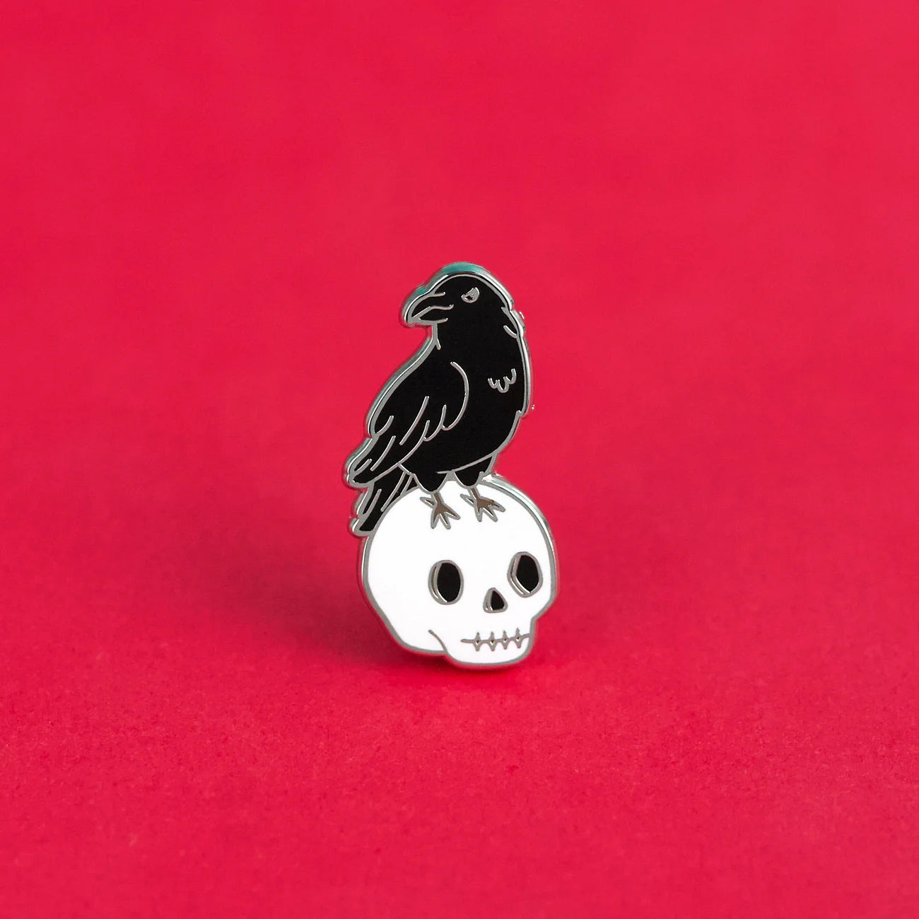 The Raven Enamel Pin | Odin's Place