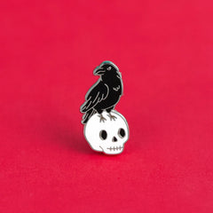 The Raven Enamel Pin | Odin's Place